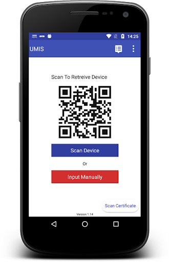 XSSecure UMIS Backend System Screen 2