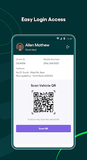 Android application Greatify Driver screenshort