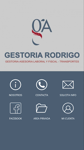 Android application Gestoria Rodrigo screenshort