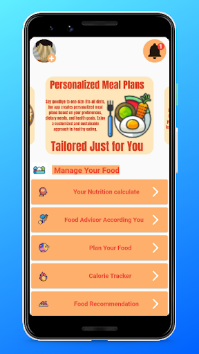 Android application Apna Food screenshort