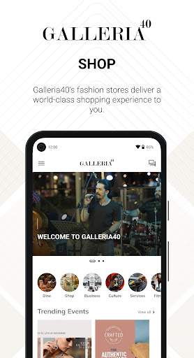 Android application Galleria40 screenshort