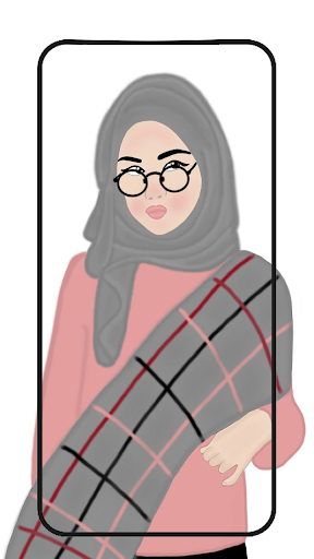 Hijab muslima Wallpapers cartoon 4.1 APK screenshots 9