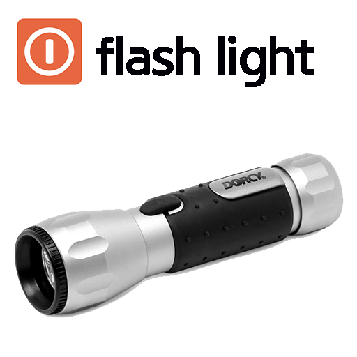 손전등 simple flashlight shake logo