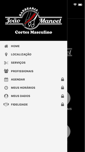 Barbearia JM Screen 2