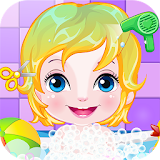 Happy Baby Hairdresser Game HD icon