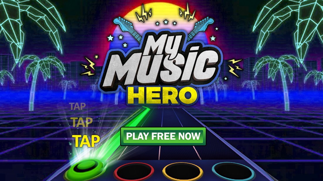Imágen 17 Guitar Music Hero: Juego 2022 android