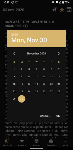 Meditatia Zilei Screen 3