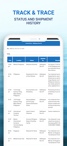 Balikbayan Box UK Client Screen 3