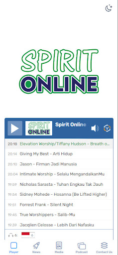 Android application Spirit Online screenshort