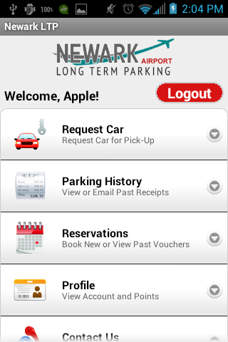 Android application Newark LTP screenshort