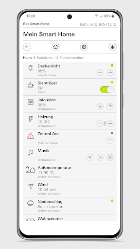 Gira Smart Home Screenshot 1 - AppWisp.com