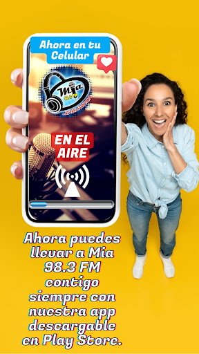 Android application Radio Mia 98.3 FM screenshort