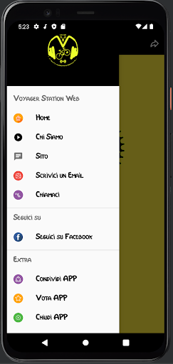Voyager Station Web Screen 2