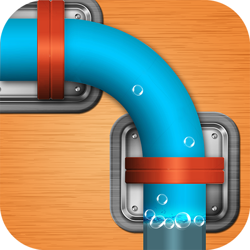 Pipes Water Connect Puzzle  Icon