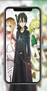 Captura de Pantalla 5 Kirito Anime Sword fondos de p android