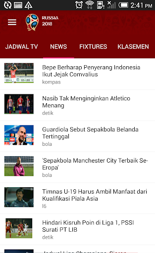 Jadwal Siaran Langsung Screen 2