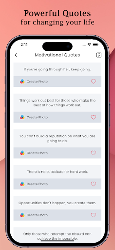 Motivation: Quotes and Sayings Screen 3