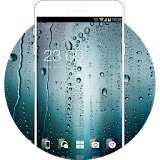 Water Drop HD Wallpaper Theme for Gaxlxy A7 icon
