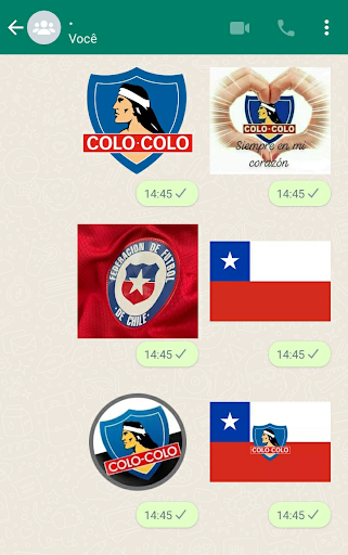 Stickers do Colo-Colo Screen 3