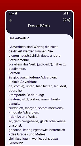 Deutsch Grammatik Lernen Screen 3
