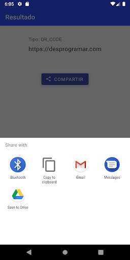 Lector QR y Barras Screen 2