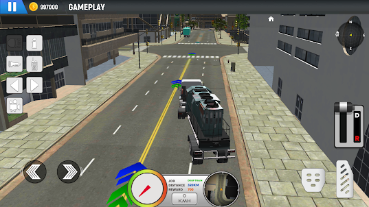 트럭 게임: 유로 트럭 시뮬레이터 게임