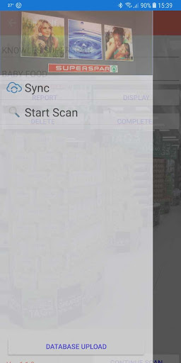 Android application Onshelf screenshort