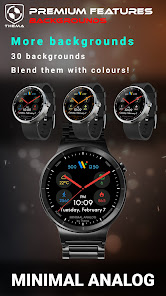 Imágen 6 Minimal Analog Watch Face android