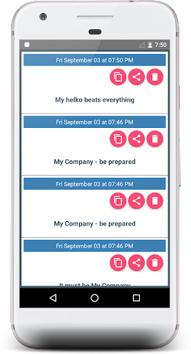 Anteprima dell'app