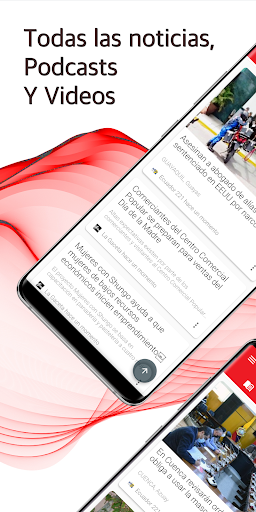 Android application Ecuador Noticias y Podcast screenshort