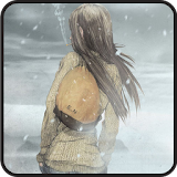 Winter Girl Live Wallpaper icon