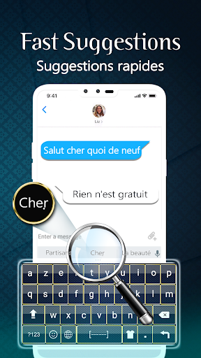 フランス語キーボード 絵文字付き英語キーボード By Hiz Ayya Google Play Japan Searchman App Data Information
