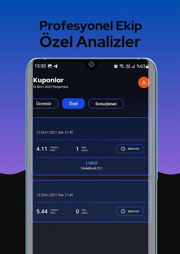 Android application ViaTahmin - İddaa Tahminleri screenshort