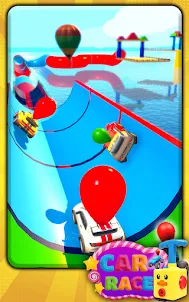 Ballonauto-Spiel: Ballonauto-R