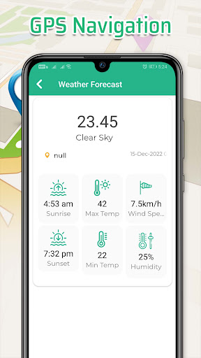 GPS Navigation - Route finder Screen 2