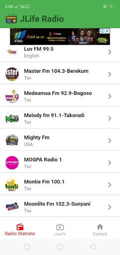 JLife Radio & Tv Ghana Screen 3