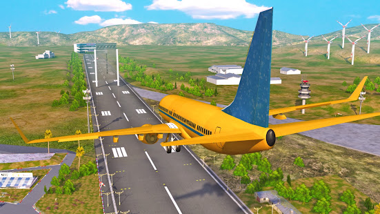 Airplane Pilot Flight Takeoff screenshots apk mod 4