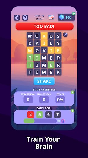 Word Masters - 5 Letter Puzzle