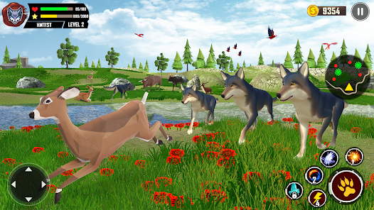 Wild Wolf: Animal Simulator 3d  screenshots 3