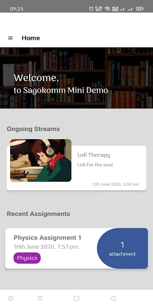 Sagokomm Mini - Digital Classroom screenshot 1