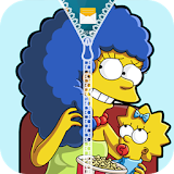 Marge Zipper Lock Screen icon