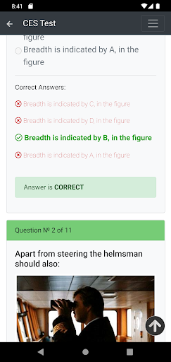Android application Navigation Support level CES screenshort