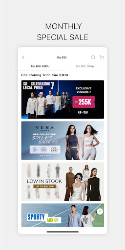 BIDU - Fashion & Shopping Screen 3