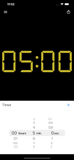Presentation Timer Screen 2