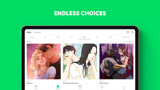 WEBTOON MOD APK v3.0.2 (Coins/Unlocked/No Ads) Gallery 10