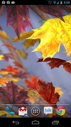 Autumn Tree Live Wallpaperのおすすめ画像2