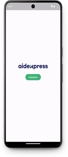 Android application Aidexpress screenshort