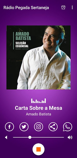 Rádio Pegada Sertaneja Screen 2