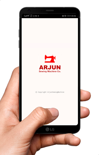 Android application Arjun Sewing Machine Vendor Ap screenshort