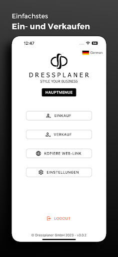 DRESSPLANER Screen 3